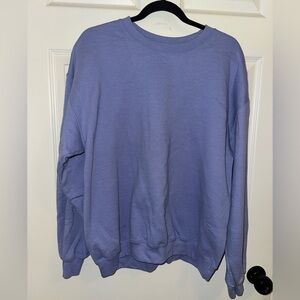 Gildan Women's  Lavender Crewneck Sweater